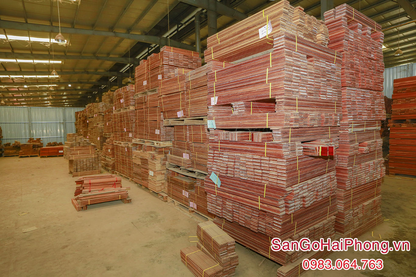 Xưởng sản xuất sàn gỗ tại Hải Phòng