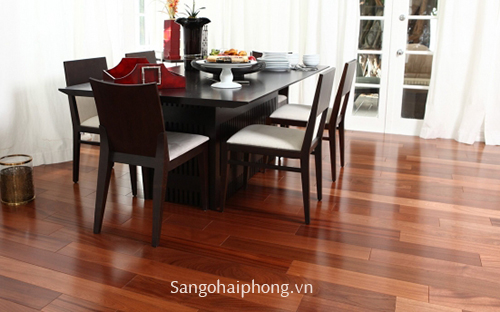 mẫu sàn gỗ Lim đẹp
